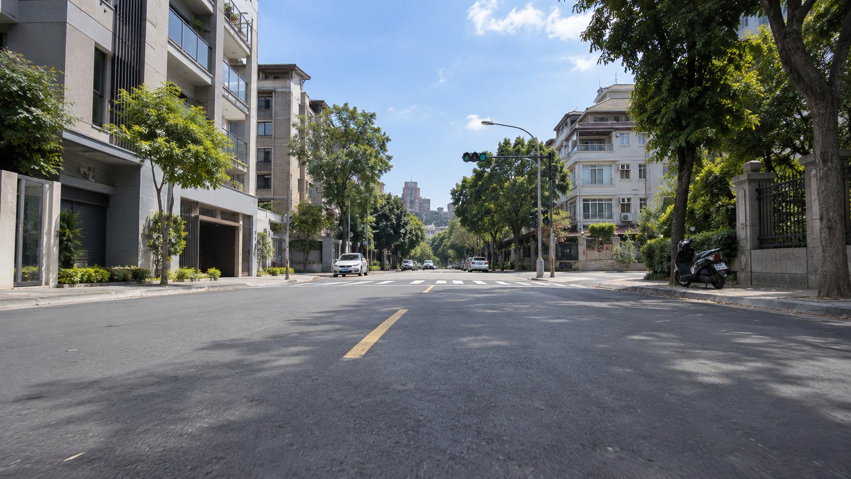 前方鏡頭可觀察方向的示意畫面