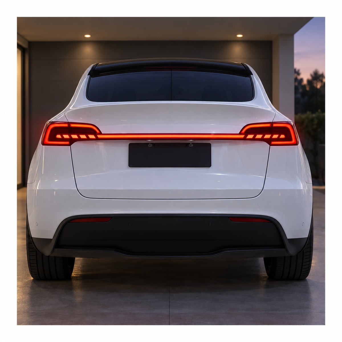 Tesla Model Y 星鏈貫穿式尾燈封面