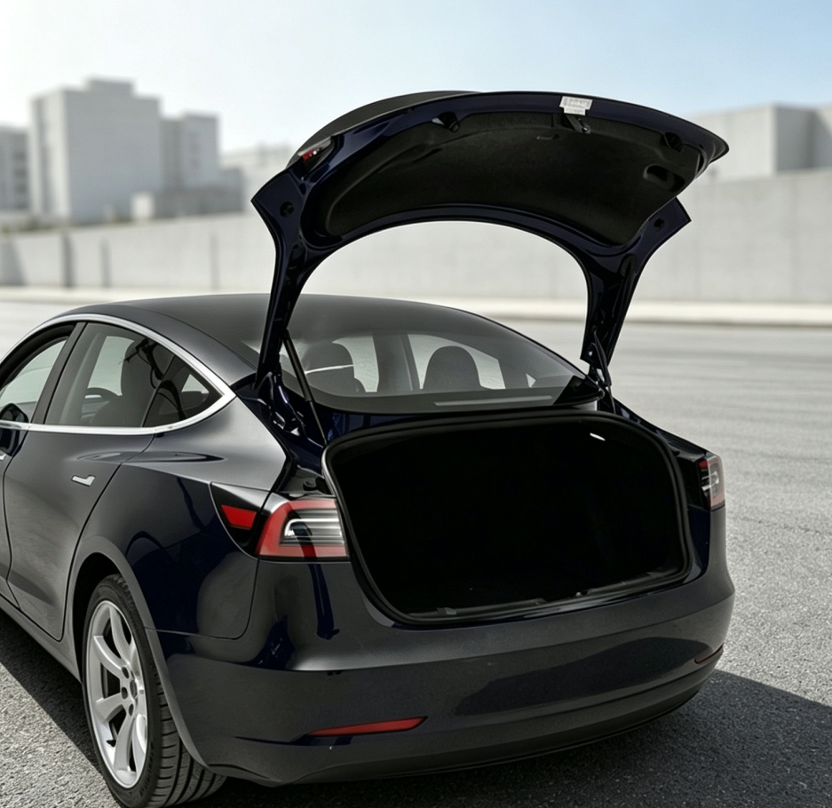 Tesla 電動後尾門 安裝與商品外觀