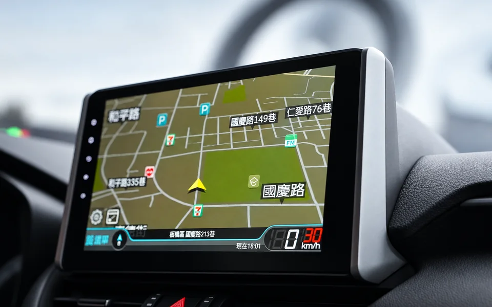 TOYOTA RAV4 安卓主機導航畫面