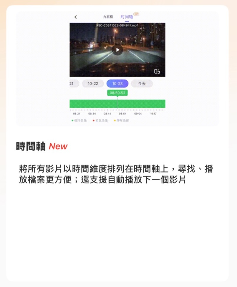WRM-S14 時間軸管理功能